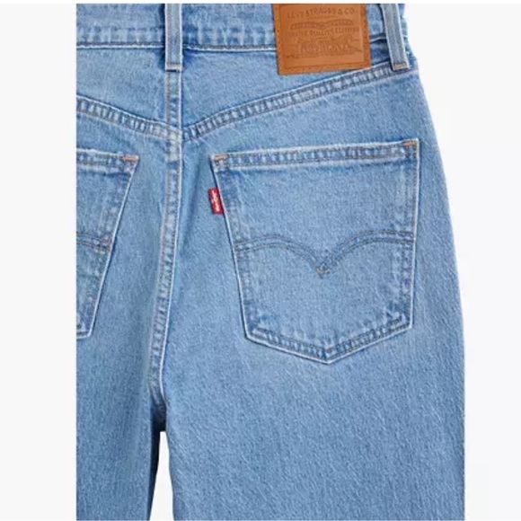 LEVIS 70's High Slim Straight Jeans Medium Indigo Worn In NWT - Picture 9 of 17